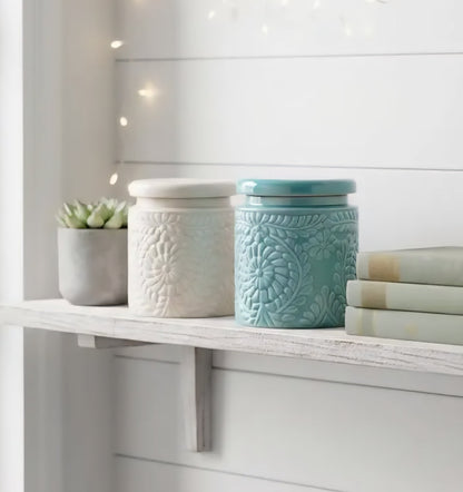Ceramic Jar - Beige